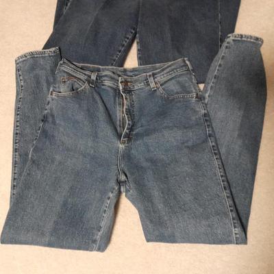 Two pair of Women's Jeans Lee Rider Size 14 Tall  / Long