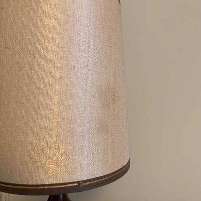 Wood & Brass Lamp