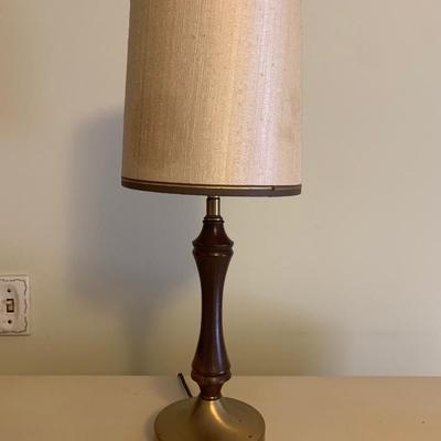 Wood & Brass Lamp