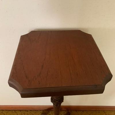 Wooden Twist Plant Stand