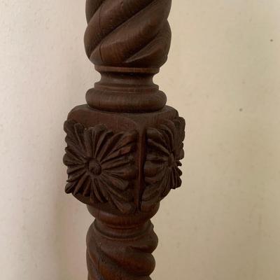 Wooden Twist Plant Stand