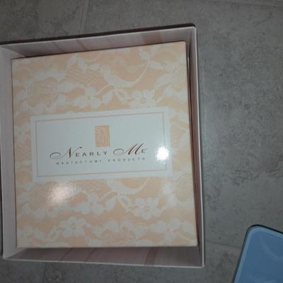 Heating pad, Organizer bins, water bag, and mastectomy Products
