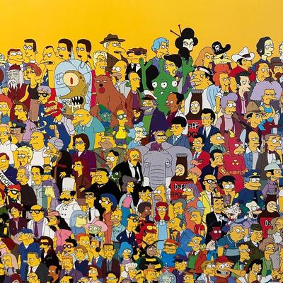 Simpsons poster
