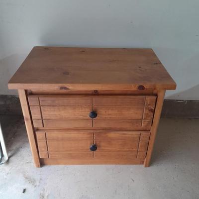 Two Drawer end table