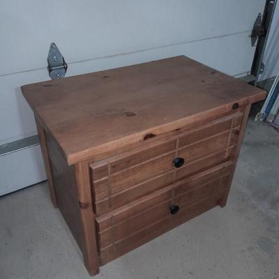 Two Drawer end table