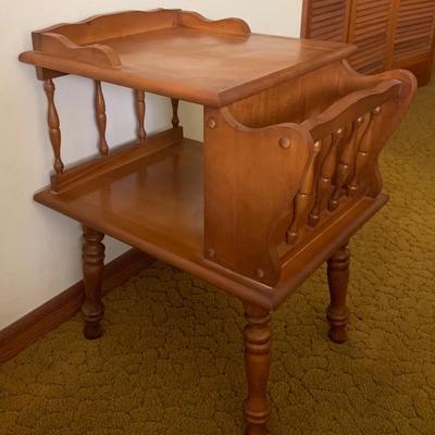 Pair Ethan Allen Early American End Tables