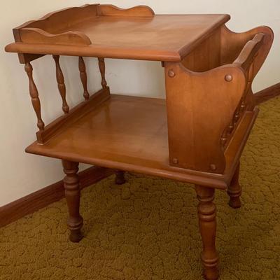 Pair Ethan Allen Early American End Tables