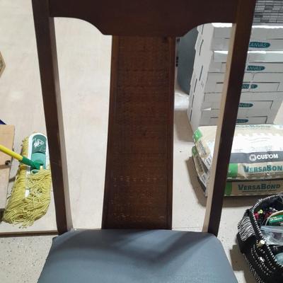 Beautiful washstand table with wooden chair
