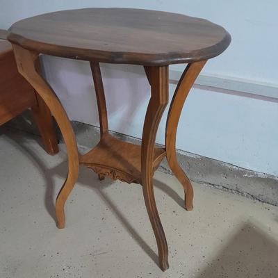 Beautiful washstand table with wooden chair