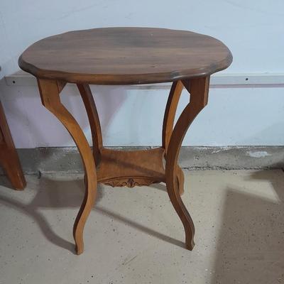 Beautiful washstand table with wooden chair