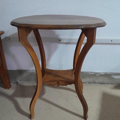 Beautiful washstand table with wooden chair