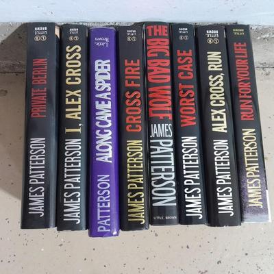Hardback James Patterson Books Along came a spider, Alex Cross run, and more