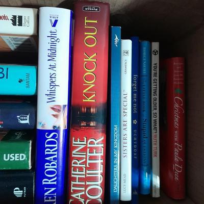 Hardback books Karen Robards, Catherine Coulter ,and others