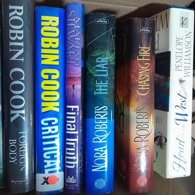 Hardback books Stuart Woods, James Patterson, Robin Cook and others