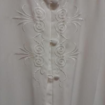 Long Sleeved Silky Women's Shirt tops L & XL Yves St. Clair, La Blouse, and others