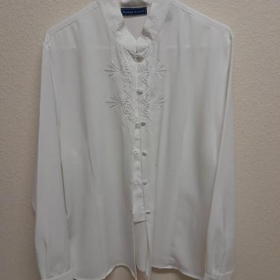 Long Sleeved Silky Women's Shirt tops L & XL Yves St. Clair, La Blouse, and others