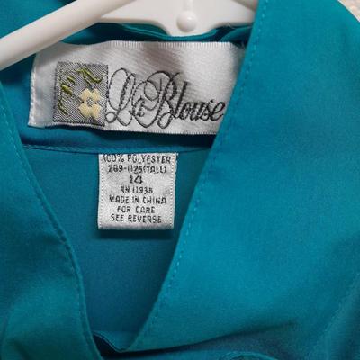 Long Sleeved Silky Women's Shirt tops L & XL Yves St. Clair, La Blouse, and others