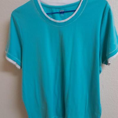 Women's short Sleeved shirt tops, L & XL Christopher Banks, SB, Croft & Barrow