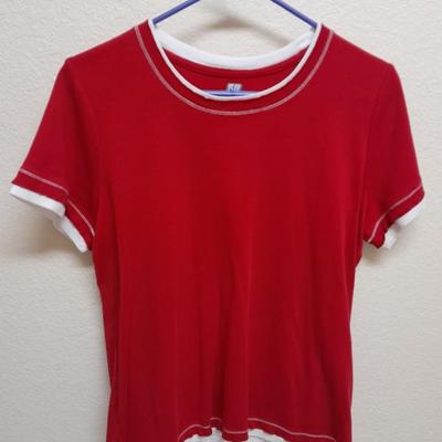 Women's short Sleeved shirt tops, L & XL Alfred Dunner, Land's end, Christopher Banks