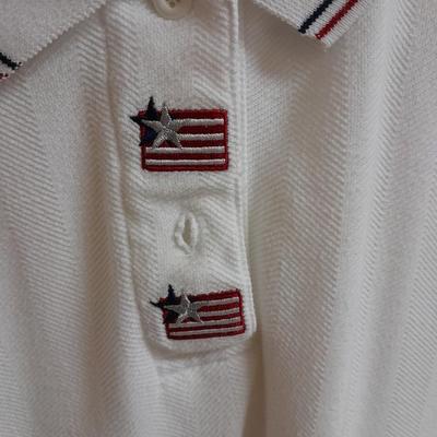 Women's short sleeved collared Shirts, L & XL Christopher banks, Karen Scott, Liz Claiborne