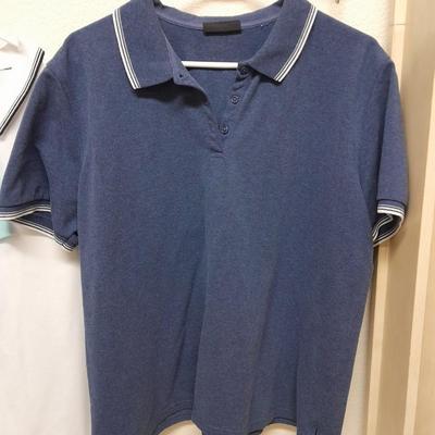 Women's short sleeved collared Shirts, L & XL Christopher banks, Karen Scott, Liz Claiborne