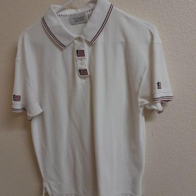 Women's short sleeved collared Shirts, L & XL Christopher banks, Karen Scott, Liz Claiborne