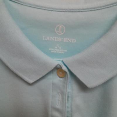 Women's short sleeved collared Shirts, L & XL Christopher banks, Karen Scott, Liz Claiborne