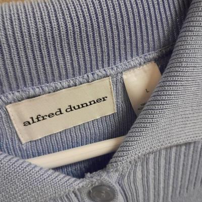 Women's short sleeved collared Shirts, L & XL Alfred Dunner, Alison Craig, Croft & Barrow