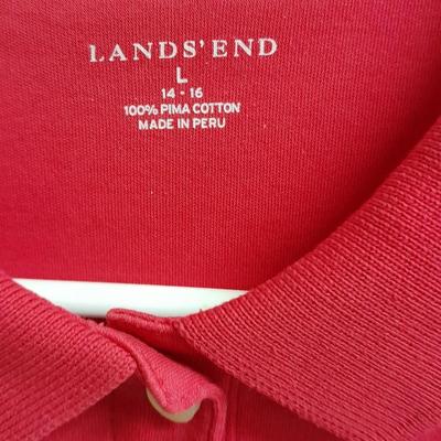 Women's short sleeved GOLF Shirts, L & XL Nike Golf, Land's End