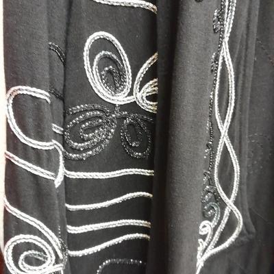 Women's Dress Jackets with unique and fun designs L Investments, and untagged silk with Asian design