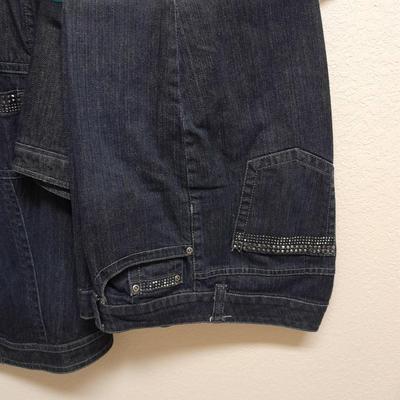 Women's Blazer Jackets and a jean jacket / pant set foreign size 2, 16 and XL Chico's, Alfred Dunner
