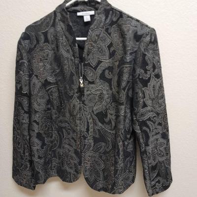 Womens light Jackets Light Large, Dressbarn XL, Christopher Banks XL, and Chico's Platinum size 2