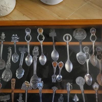 Framed Spoon Collection