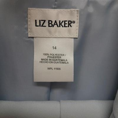 Womens Suits blazer Jackets with pants Nygard 14, Alfred Dunner 14. Liz Baker 14