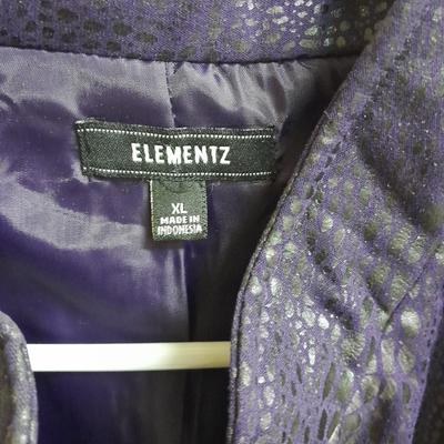 Women's clothes, Two shirts Alfred dunner 14, Allison Daley 12 and a  Elemntz XL Jacket