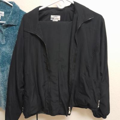 Womens long sleeved shirts and Jackets Notations XL, Koret 1X, Alfred Dunner L, and Purejill L