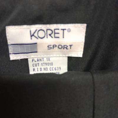 Womens long sleeved shirts and Jackets Notations XL, Koret 1X, Alfred Dunner L, and Purejill L
