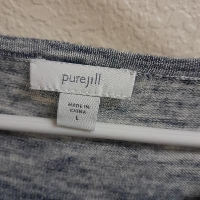 Womens long sleeved shirts and Jackets Notations XL, Koret 1X, Alfred Dunner L, and Purejill L