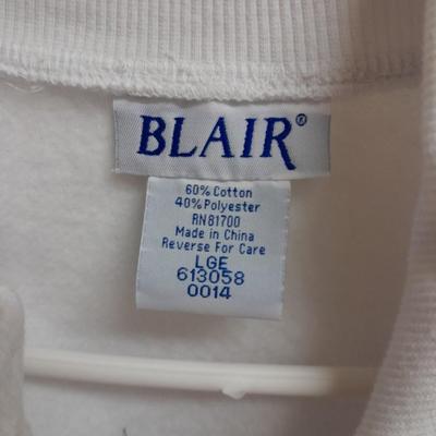 Blair Size Large button up jacket / sweatshirts in different Colors
