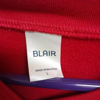 Blair Size Large button up jacket / sweatshirts in different Colors