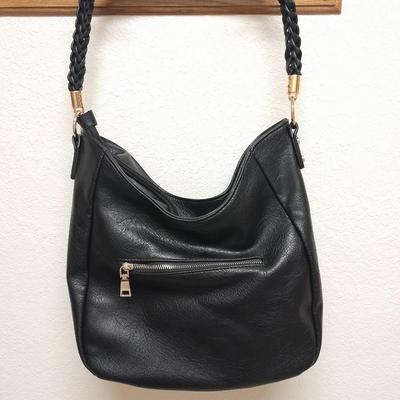 Two black leather-like purses in great condition Miztigne and Nicole