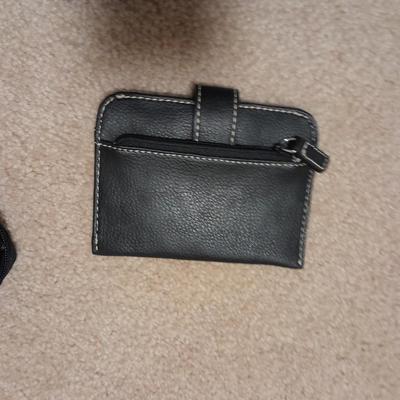 Two Small purses, one red and one Rosetti black and two wallets