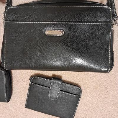 Two Small purses, one red and one Rosetti black and two wallets