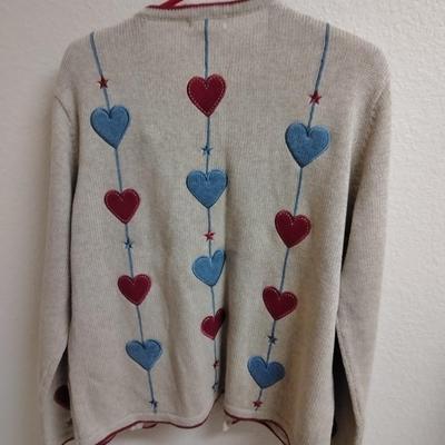 Three women's Sweaters, Christopher Banks L, C-H-U- L, Old Square