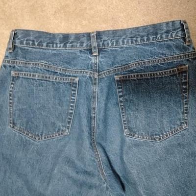 Two pairs of Jeans, and one pair of Capri's Eddie Bauer 12, West Side 12 tall, St. Johns Bay size 12