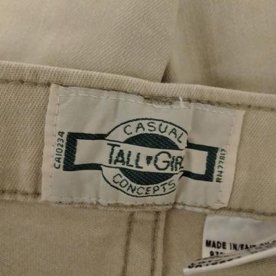 Three pairs of Capri's Tall Girl 12, St John's Bay 12, Lee Rider Size 14L