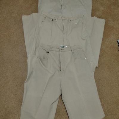 Three pairs of Capri's Tall Girl 12, St John's Bay 12, Lee Rider Size 14L