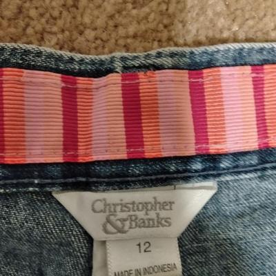Two pairs of Capri's Tall Girl 12 and Christopher Banks 12
