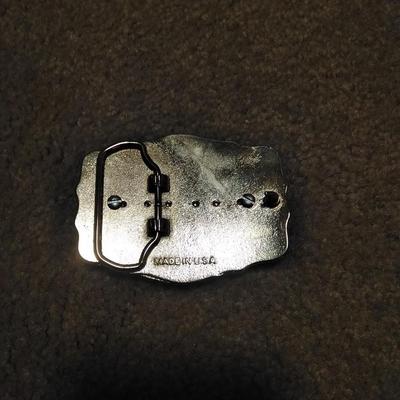 Bob, we have your belt! Leather belt with BOB on back, and a "B" metal belt buckle