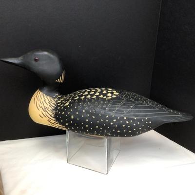 658 Carved Loon & Goose Decoys by Luba Tice